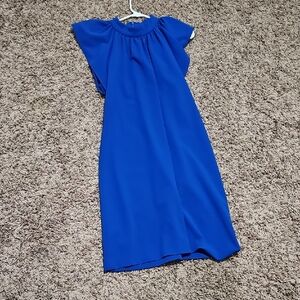 Calvin Klein Collection Vibrant Blue Dress